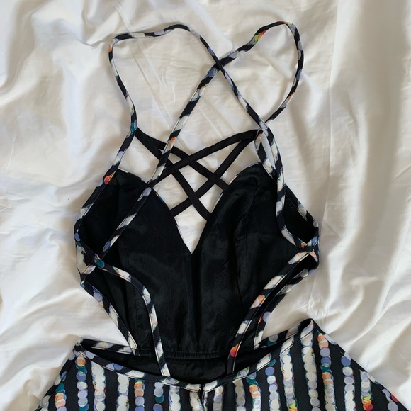 Open Back Multi Coloured Nasty Gal Dress - Picture 4 of 8